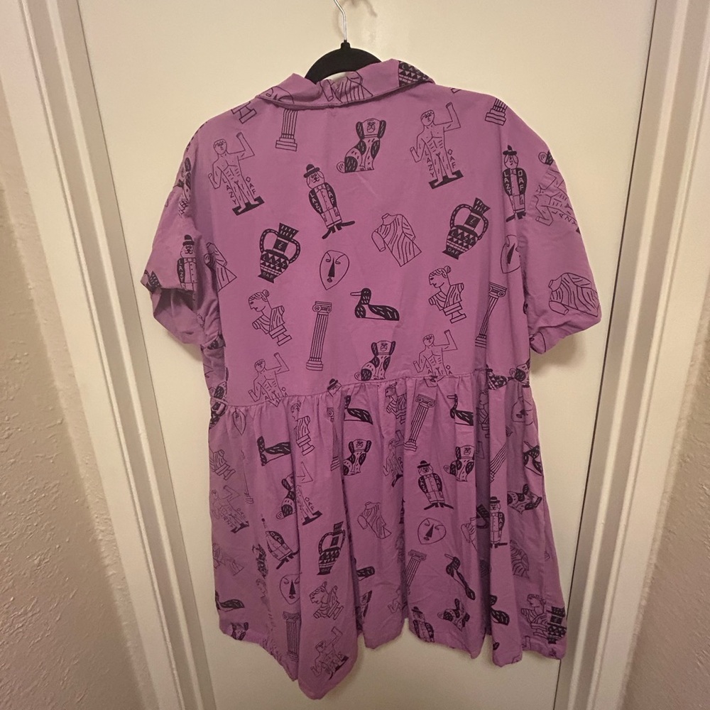 Lazy Oaf Relics Dress Size 20 - Picture 2 of 2